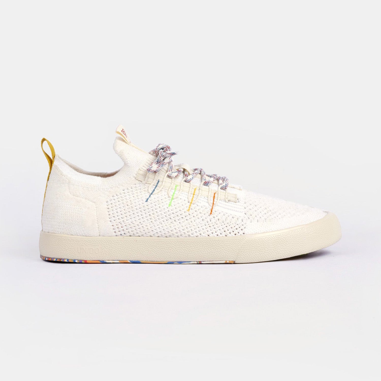 Adidas tubular shop white and rainbow